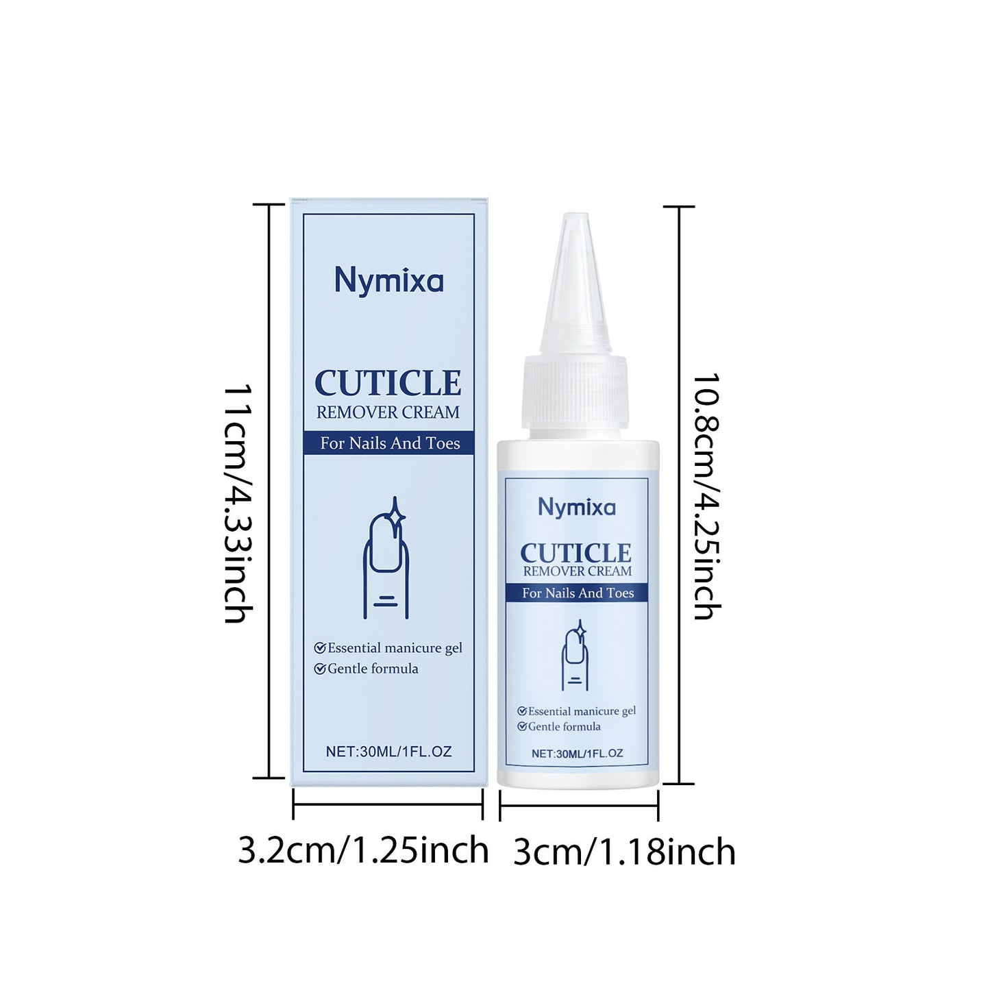 Gel Profesional pentru Îndepărtarea Cuticulelor – Rapid, Fără Durere, Fără Efort