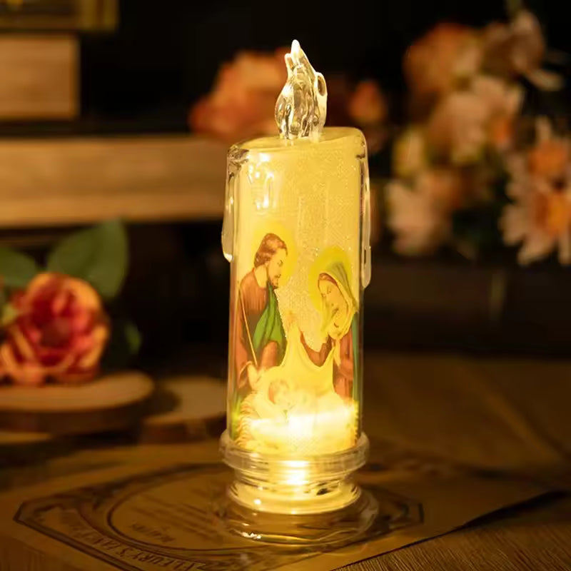 Candela Luminii Divine – Simbol al Credinței și Liniștii Sufletești, Lumina Infinita