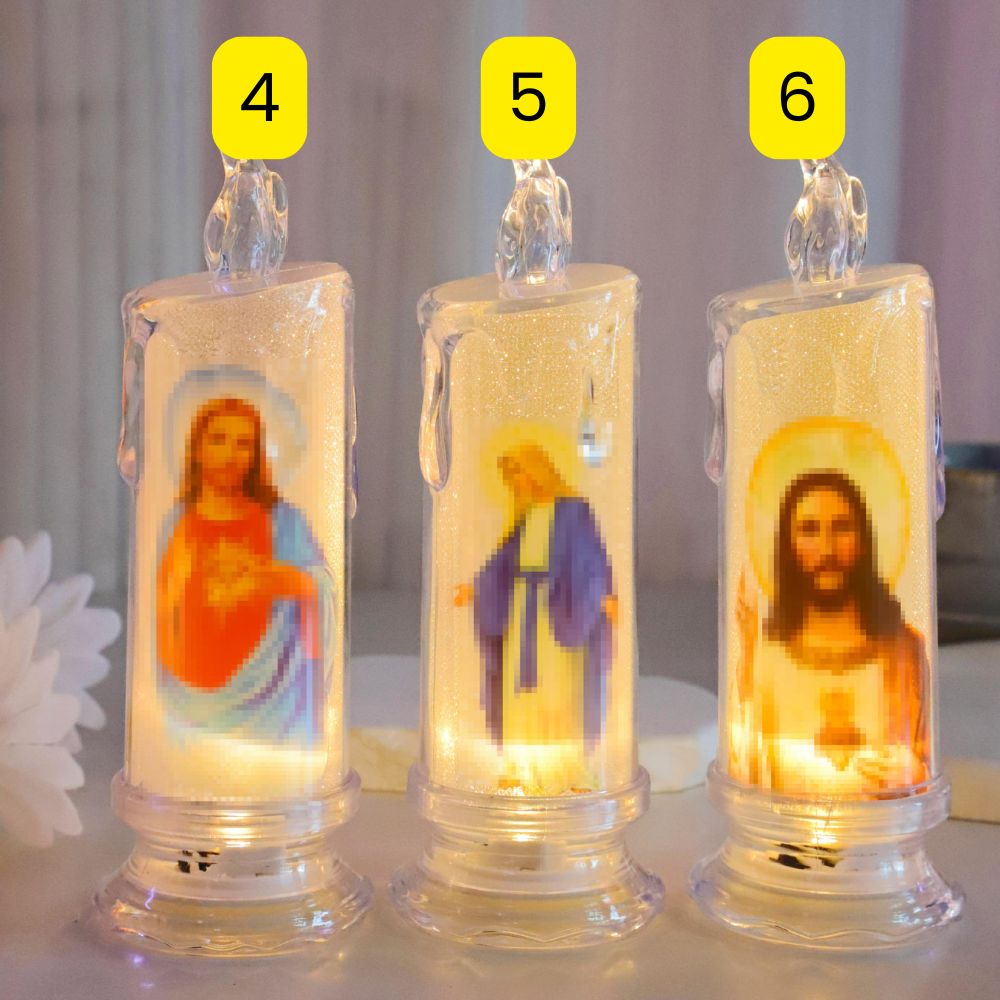 LED Column Candles for Home Decoration