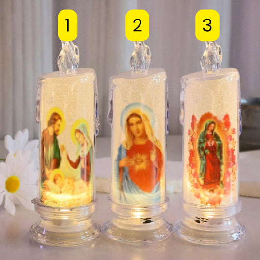 LED Column Candles for Home Decoration