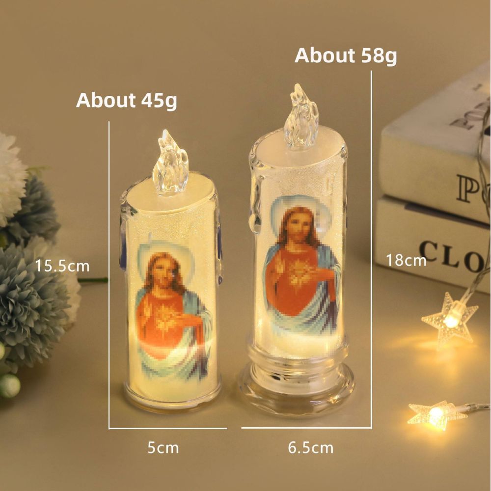 LED Column Candles for Home Decoration